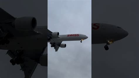 Swiss International Air Lines Boeing De Er Fly Over L A Parking