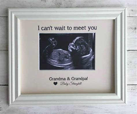 Pregnancy Announcement For Grandma Grandparents Gender Reveal