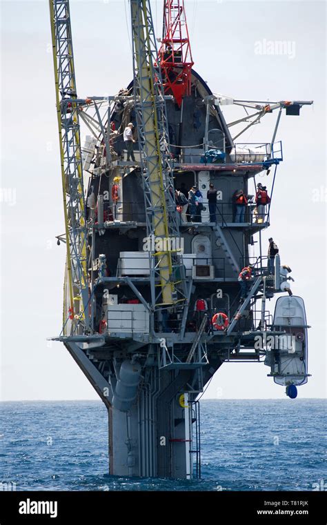 Us Navys Floating Instrument Platform Flip Stock Photo Alamy