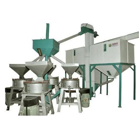 380 Voltage 5000 Kilogram Electrical Stainless Steel Flour Mill Plant