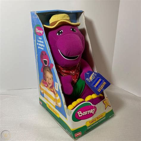 Talking Barney Great Adventure Blockbuster Exclusive Playskool 1997