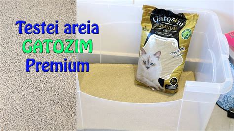 Testei Areia Para Gatos Gatozim Premium Gatil Hauser Youtube