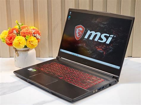 Msi GF63 Thin 10SCSR I7 10th Gen ICeLake 16GB RAM 256GB SSD 1TB HDD GTX