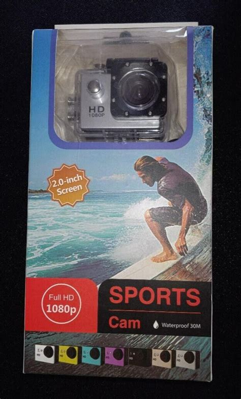 Sports Cam Waterproof M Full Hd P Ebay