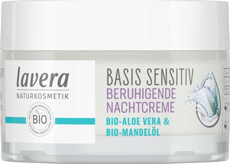 Lavera Basis Sensitiv Beruhigende Nachtcreme 50 Ml Ecco Verde Onlineshop