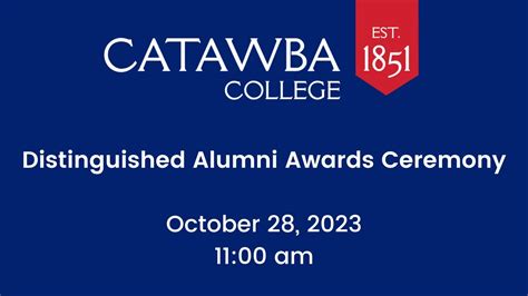 2023 Alumni Awards Ceremony Youtube