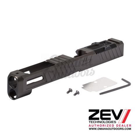 Zev Omen Stripped Slide For Glock Gen Rmr Cut Dlc Omaha Outdoors