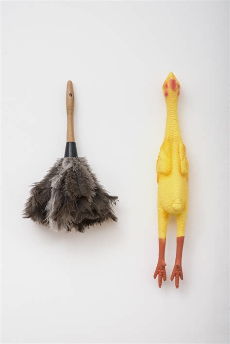 Feather Duster And Rubber Chicken 2018 Gary Cannone