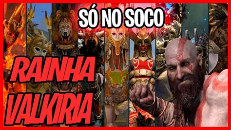 GOD OF WAR 2018 A TEMIDA RAINHA VALKIRIA CAIU NA PORRADA YouTube