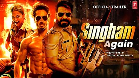 Singham Again Official Trailer Ajay Devgn Deepika Padukone