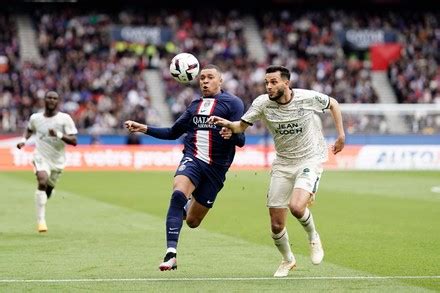 Lionel Messi Psg Laurent Abergel Lorient Editorial Stock Photo Stock