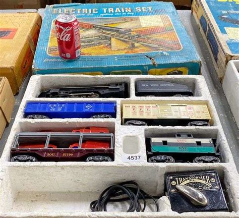 Vintage Marx 52875 Electric Train Set Dixons Auction At Crumpton