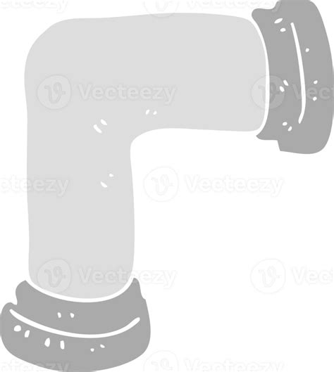 Flat Color Illustration Of Pipe 39908912 Png
