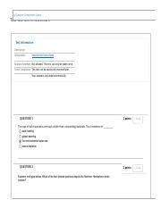 Take Test Unit VI Assessment PHY 1010 W15 14 02 1A23 Pdf