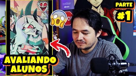 AVALIANDO DESENHOS DOS INSCRITOS ALUNOS PARTE 1 YouTube