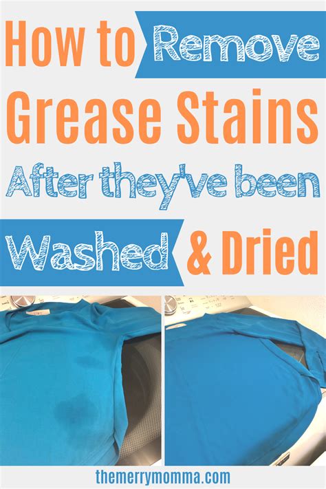 How To Get Grease Stains Even Set In Ones Out Of Clothing Artofit