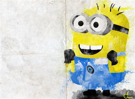 Minion Splatter Art Splatter Art Drip Painting Minions Love