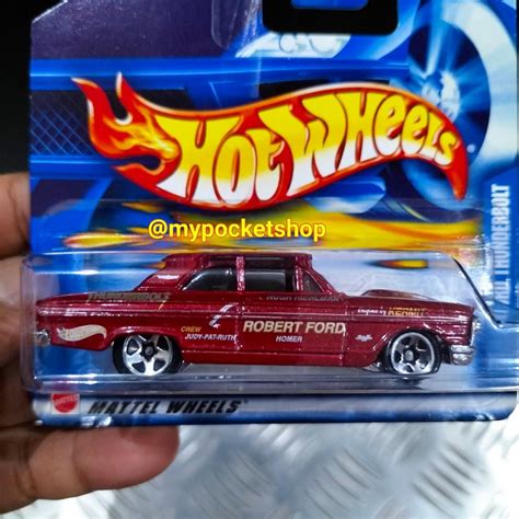 Hot Wheels FORD THUNDERBOLT 2002 Hotwheels Mainline Euro Short Card Hobbies Toys Toys