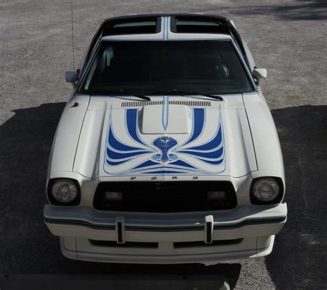 White 1978 Ford Mustang Ii King Cobra Hatchback