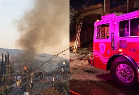 Incendio Consume Una Casa En La Colonia Jard N De La Ciudad De Oaxaca