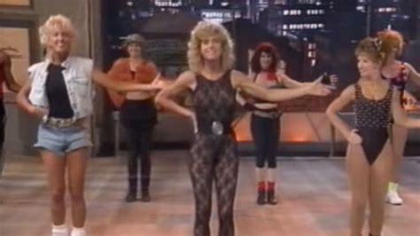 Fitness Dance Jane Fonda Workout 1982 Step Aerobic 30 Minute For