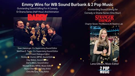 Congratulations To Our 74th Emmy Award Winners Warner Bros Post