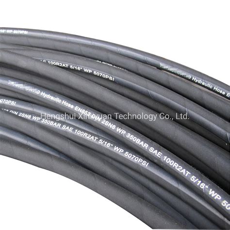 SAE100 R1 Industrial Hydraulic Rubber Hose Steel Wire Reinforced Hose