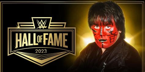 Wwe Confirms The Great Muta For The 2023 Hall Of Fame Class Inductor Revealed