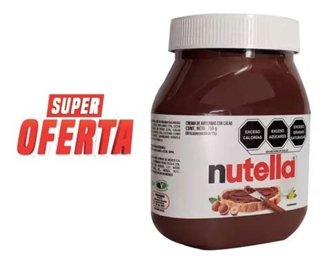 Nutella Crema De Avellana G Mercadolibre