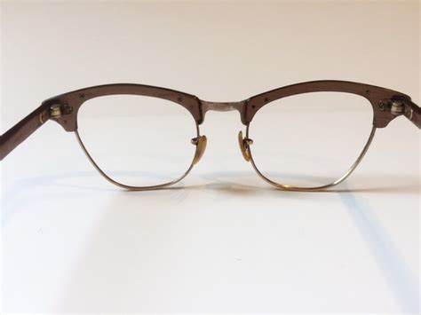 Vintage 50s Shuron Cat Eye Eyeglass Frame Shuron Cat Etsy Uk