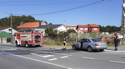 Un niño de 9 años resulta herido en una colisión frontolateral entre