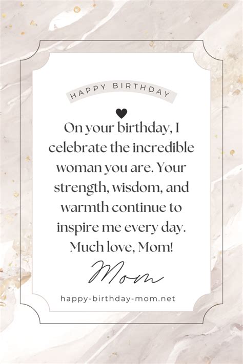 103 Heartfelt Touching Birthday Wishes for Mom - Happy Birthday Mom