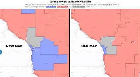 A Look At New Vs Old Wisconsin Assembly Maps In La Crosse Coulee