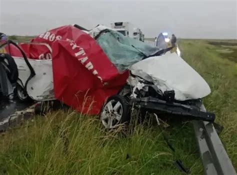 Accidente En La Ruta Dos Muertos Por Un Choque Frontal