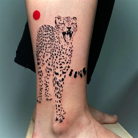 Half Sleeve Tattoos For Girls Cheetah