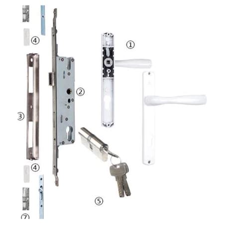 Upvc Swing Door Lock Luckyhome Glass Aluminum Upvc Windows Supplies