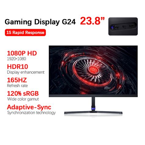 Xiaomi Redmi Gaming Monitor G24 G27 23 8 180Hz Fast IPS Full HD HDR10