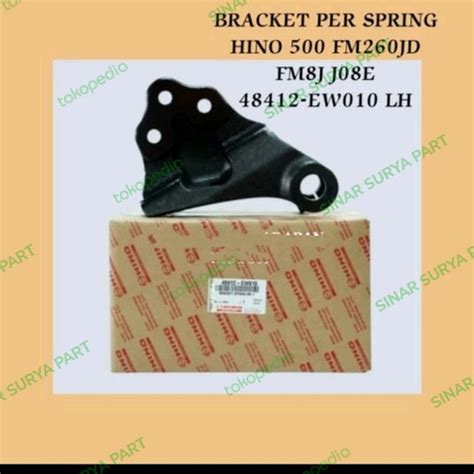 Jual HANGER BRACKET PER SPRING HINO 500 FM260JW 48412 EW010 LH BRACKET