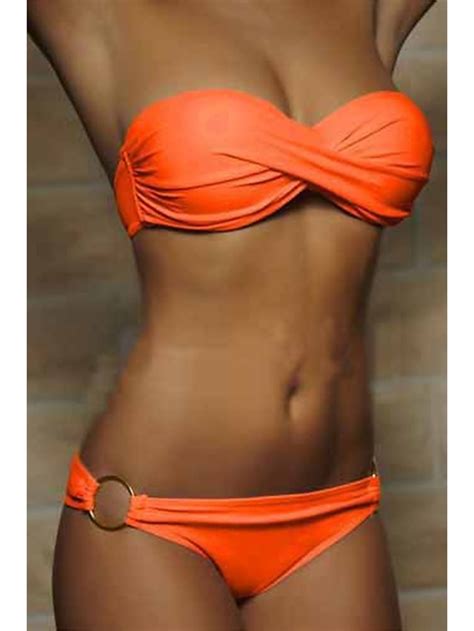 Women S Swimwear Bikini Piece Cheeky Swimsuit Ruched Piece Open Back Sexy Beach Wear Sexy