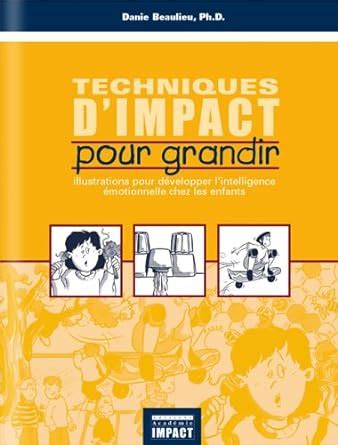 Techniques D Impact Pour Grandir Illustrations Pour D Velopper L