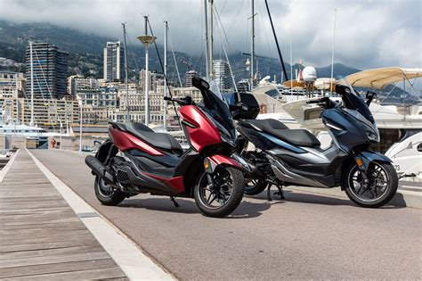 Motorrad Vergleich Yamaha Xmax 300 2021 Vs Honda Forza 300 2018