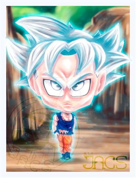 Chibi Goku Ultra Instinct By Jacs6Candelarts On DeviantArt