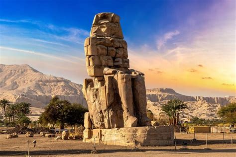 Valle Dei Re Tempio Della Regina Hatshepsut Colossi Di Memnone