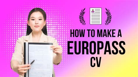 Europass CV A Step By Step Video Guide To Creating An Impressive