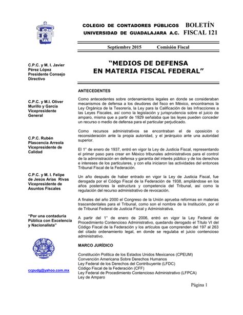 Boletín Fiscal 121 Septiembre 2015