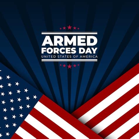 Premium Vector Armed Forces Day Background Vector Illustration