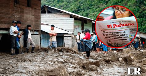 Declaran En Estado De Emergencia Distritos De Regiones Del Per