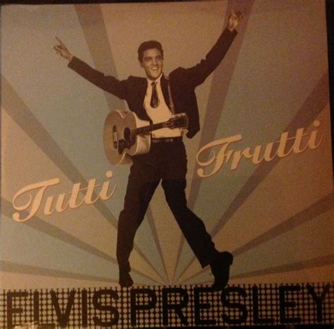 Tutti Frutti Italian 1958 Original 4 Trk 7ep Unique Ps De Elvis