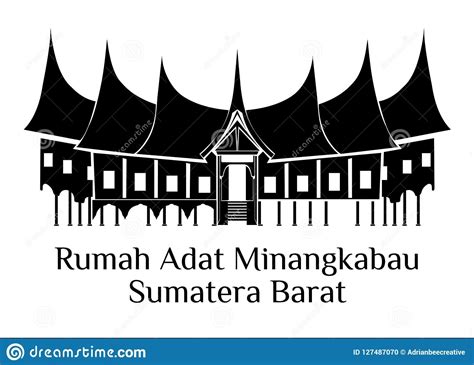 Detail Logo Rumah Adat Minang Koleksi Nomer 7