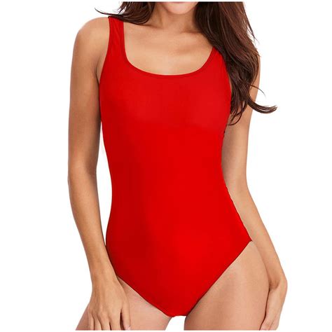 Peihsd Bikini For Women Women Large Size Swimwear Figure Shaping U Neck